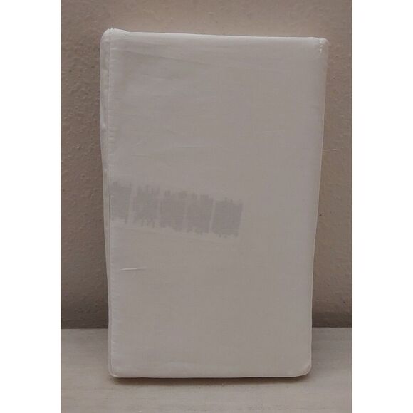 Ralph Lauren Organic Sateen Border 100% Cotton Two King Pillowcases PARCHMENT - Picture 4 of 8